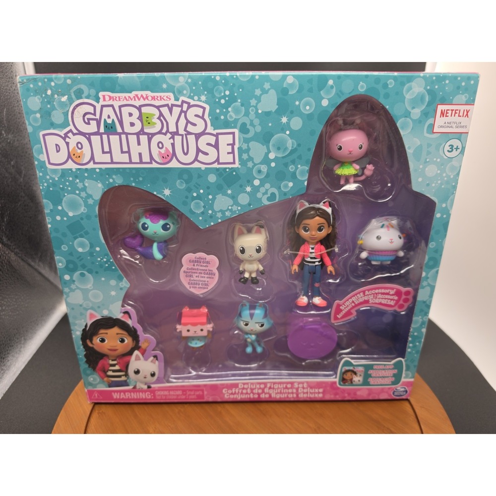 Spin Master Gabby's Dollhouse 7 Toy Gift Set New